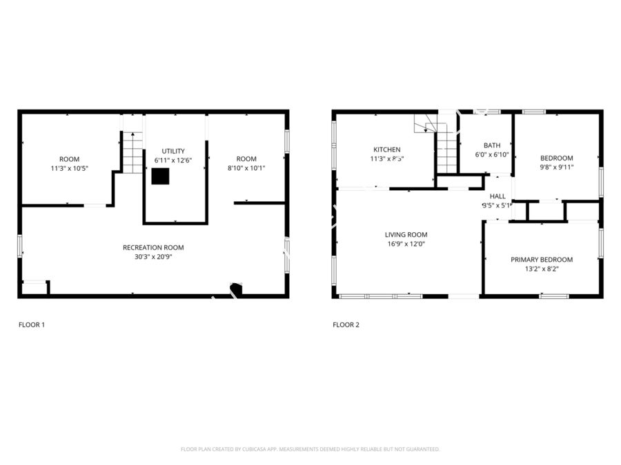 *** 2 BDRM - 1 BTH / FINISHED BASEMENT / 2 CAR GARAGE / HARDWOOD FLOORS *** property image