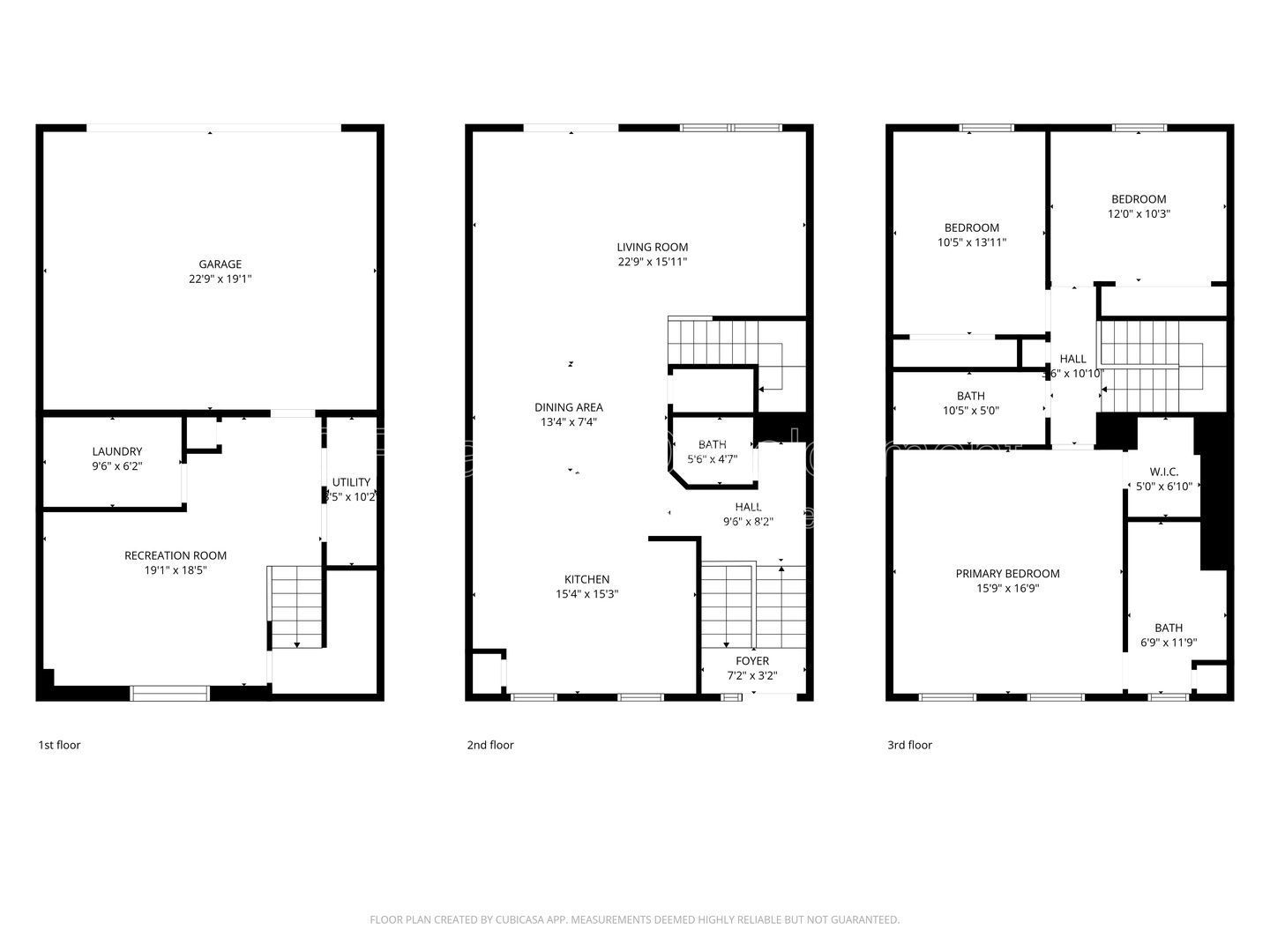 *** 3 BDRM - 2.5 BTH / NEWER CONSTRUCTION / WALK TO LAKE / GARAGE PARKING / 2000+ SQFT *** property image