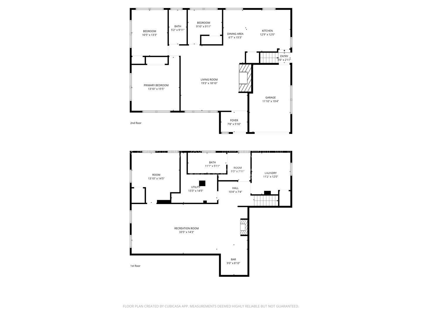 *** RECENTLY UPDATED / 3 BDRM - 2 BTH / FINISHED BSMT W DRY BAR / LRG YARD / LAUNDRY ROOM *** property image