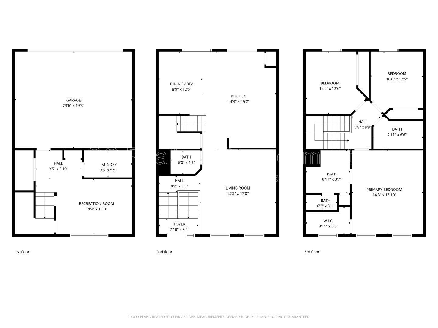 *** 3 BDRM - 2.5 BTH / PET FRIENDLY / LRG CLOSETS / 2000+ SQFT / FINISHED BSMT *** property image