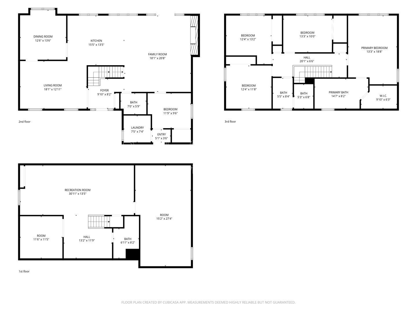 *** 5BR- 3.5BA / 2600+ SQFT / HARDWOOD FLOORS / FENCED YARD / CENTRAL AIR *** property image