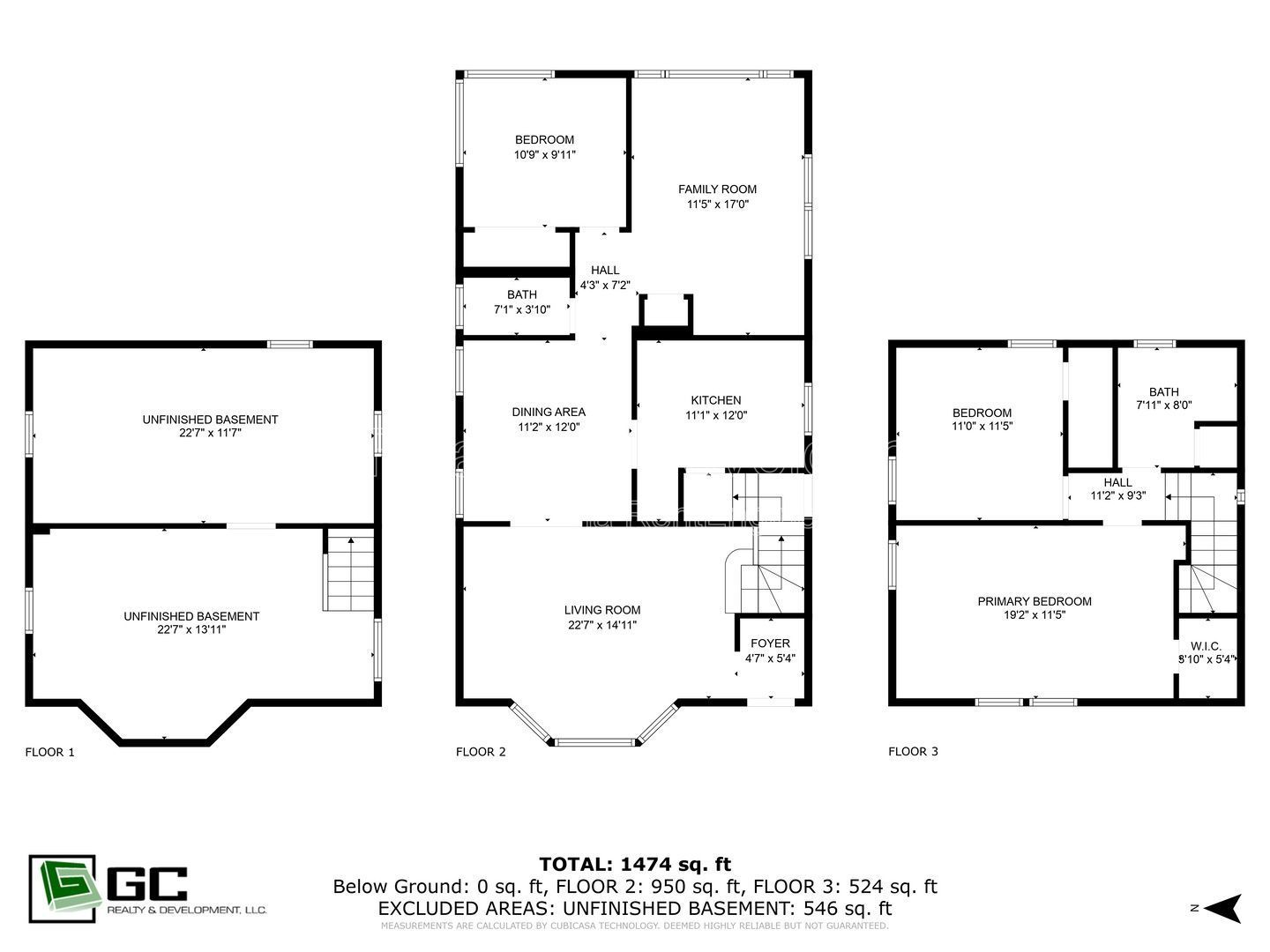 *** RECENTLY RENOVATED 3 BEDROOM / 2 BATH / FULL BASEMENT / DETACHED GARAGE *** property image