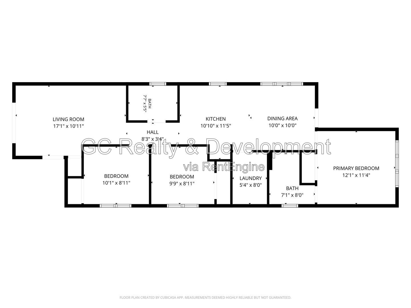 *** 3 BDRM / 2 BTH / CENTRAL AIR / PARKING SPACE / WASHER & DRYER IN UNIT*** property image
