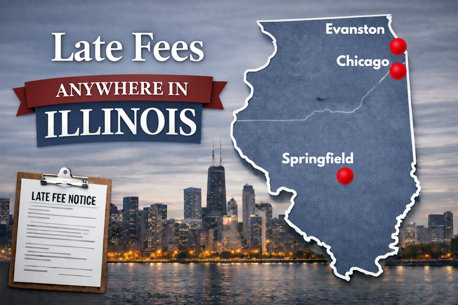 Late Fees in Chicago, Cook County, Evanston, & Everywhere Else
